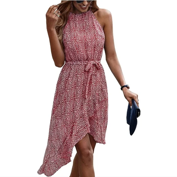 blue dress for baby girl Solange Mini Dress Coral/Blue / M main image 1